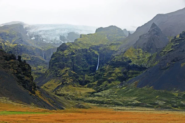 欧洲的火山景观 — 图库照片