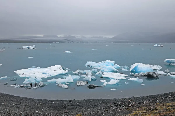 Laguna Jokulsarlon Islandu Evropa — Stock fotografie