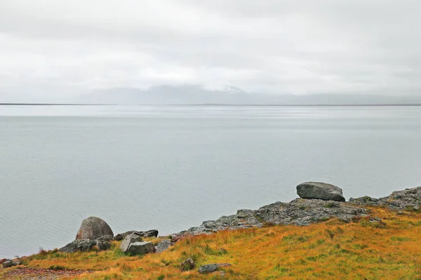 Burzliwy Krajobraz Półwyspie Snaefellsness Islandia Europa — Zdjęcie stockowe