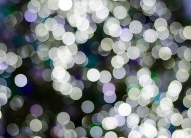 Koyu arka plan üzerinde aynayı Fisto ışıkların soyut bokeh. Noel ve yeni yıl tatilleri Tema arka plan.