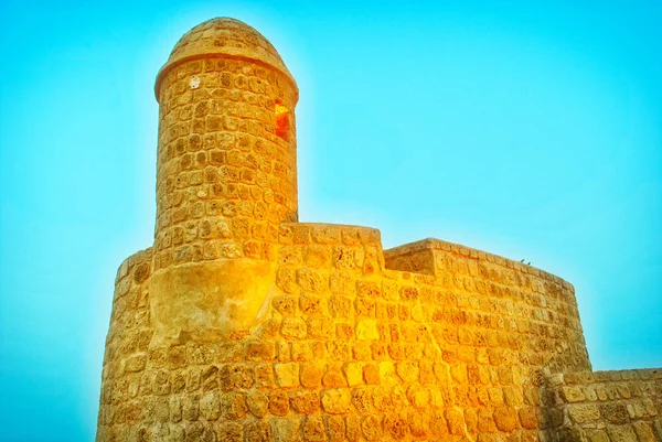 Zamek Państwowy Bahrajnu Zbliżenie — Zdjęcie stockowe