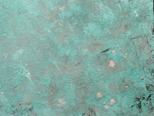 Concrete Green Blue Background Scuffs Gray Splashes Textured Wall Texture — Φωτογραφία Αρχείου