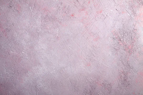 Beton Rózsaszín Szürke Háttér Kopások Fekete Fröccsenések Texturált Fal Textúra — Stock Fotó