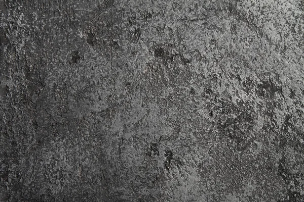 Бетонный Темно Серый Фон Старыми Устаревшими Царапинами Черными Брызгами Grungy — стоковое фото