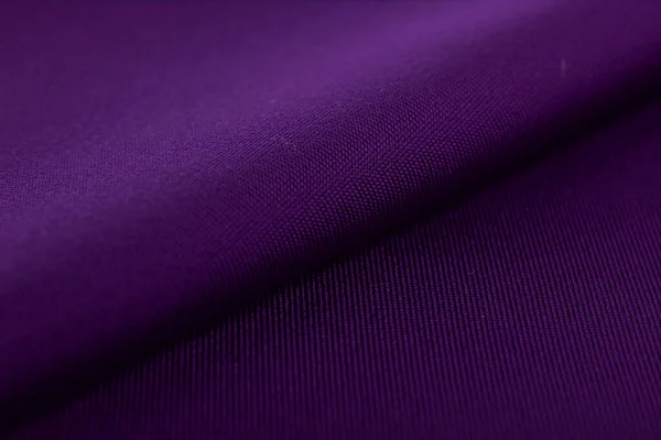 Kain Elastis Rajutan Ungu Tenunan Tekstur Benang Lipatan Kusut Untuk — Stok Foto