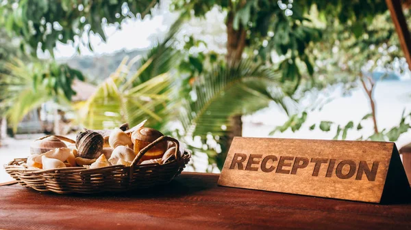 Reception restaurant on the beach, a great place for spending time