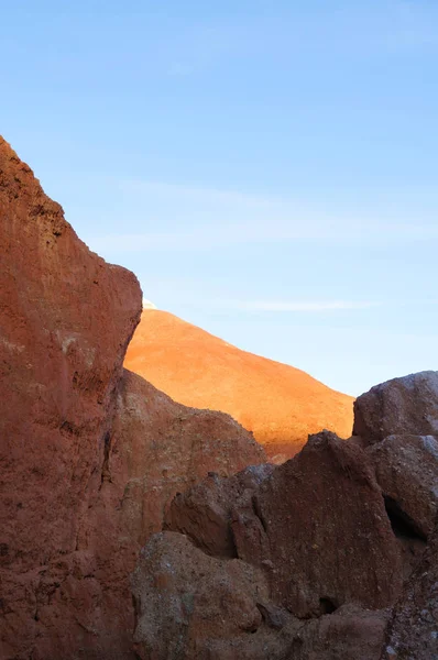 Increíble Paisaje Marciano Marte Altai Siberia Occidental Chagan Uzun República — Foto de Stock