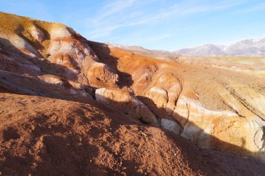 Mars peyzaj, Batı Sibirya, Chagan-Uzun, Altay Cumhuriyeti, Rusya Federasyonu altay Mars şaşırtıcı.