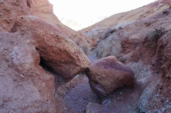 Erstaunliche Marslandschaft Altai Mars Westsibirien Chagan Uzun Republik Altai Russland — Stockfoto