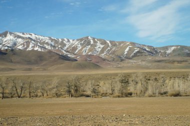 Batı Sibirya, Chagan-Uzun, Rusya Federasyonu altay Mars yakınındaki güzel manzara.