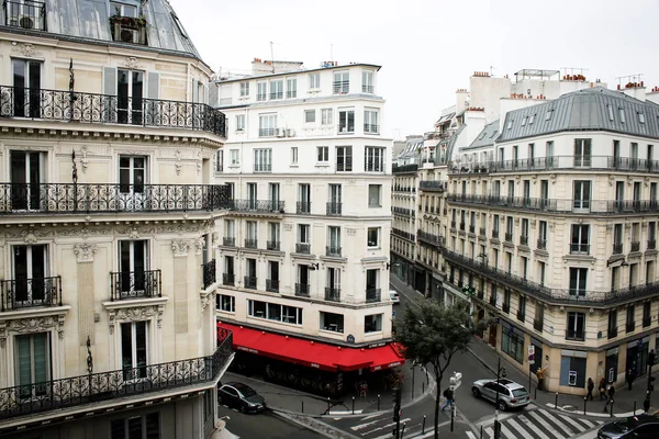 Słynna Paryska Architektura Wczesnym Świetle Wiosennym — Zdjęcie stockowe