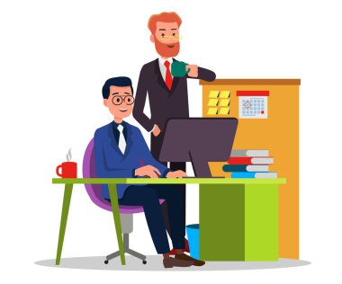 Yöneticisi kalite için onay ofis personel çalışma