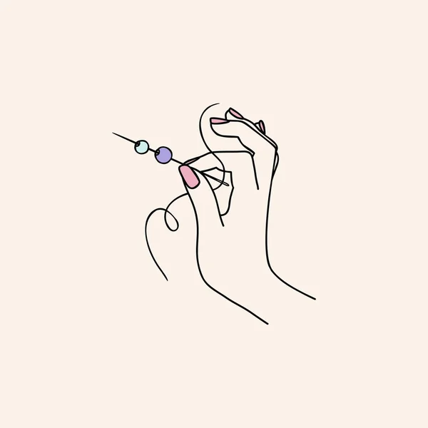 iğne iplik el Hat sanatı