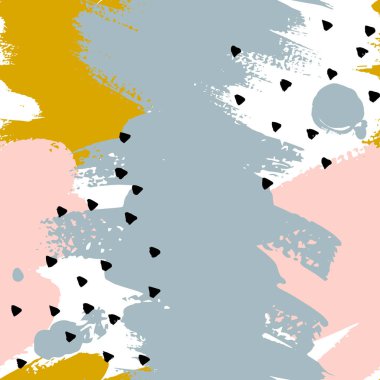 soyut fırça Dikişsiz desen