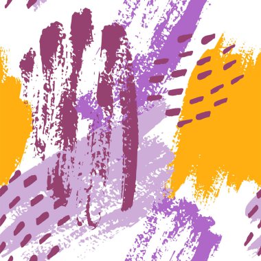 soyut fırça Dikişsiz desen