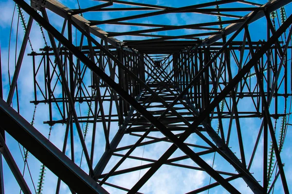 yüksek voltaj güç hatları