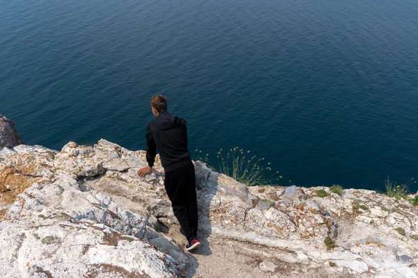 Adam uçurumdan Göl'e kadar smorked 