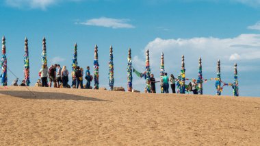 Olkhon adasında kutsal yerler