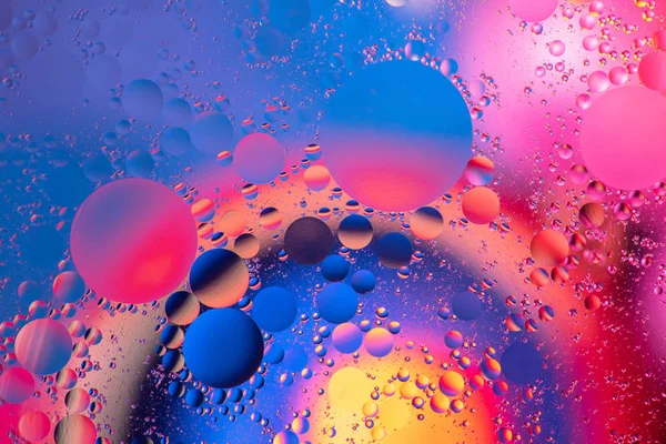 Photo abstract background multicolored bubbles and circles — Stock Photo, Image