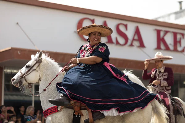 Gran desfile internacional — Foto de Stock