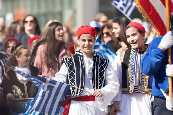 Yunan bağımsızlık günü geçit töreni 2018