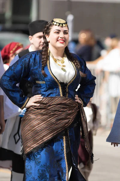 Görög függetlenség napja Parade 2018 — Stock Fotó