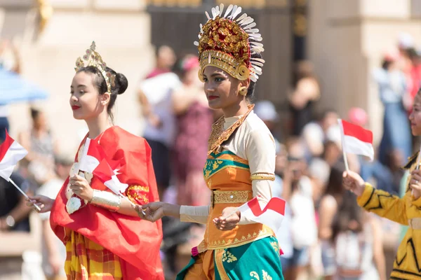 Desfile Nacional de Flores de Cerezo 2018 — Foto de Stock