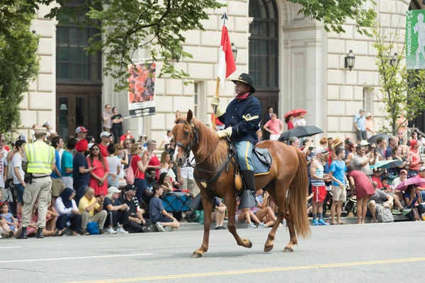 National Independence Day Parade — Stock Photo, Image