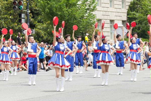 Desfile do dia da independência nacional — Fotografia de Stock