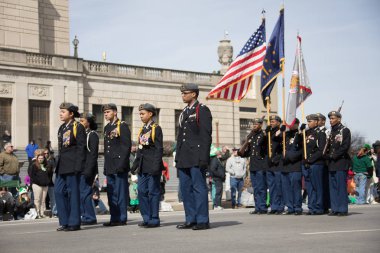 St. Patrick günü Parade Indianapolis 2018