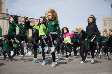 St. Patrick günü Parade Indianapolis 2018