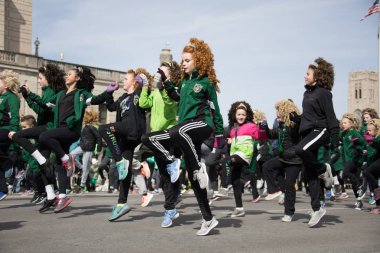 St. Patrick günü Parade Indianapolis 2018