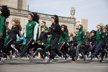 St. Patrick günü Parade Indianapolis 2018
