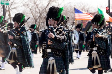 St. Patrick günü Parade Chicago 2018