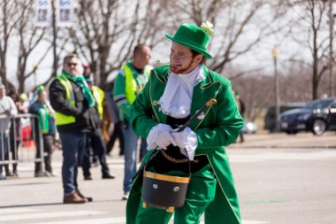 St. Patrick günü Parade Chicago 2018