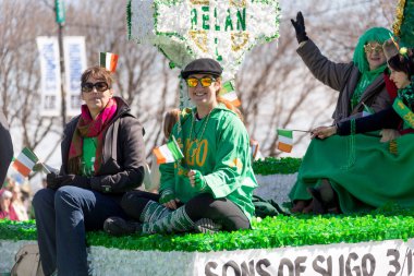 St. Patrick günü Parade Chicago 2018