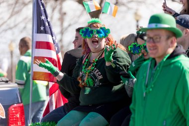 St. Patrick günü Parade Chicago 2018