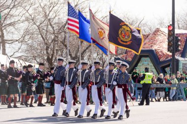 St. Patrick günü Parade Chicago 2018