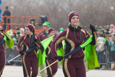St. Patrick günü Parade Chicago 2016