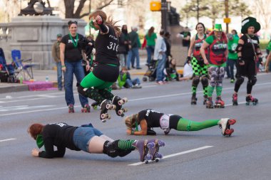 St. Patrick günü Parade Indianapolis 2016