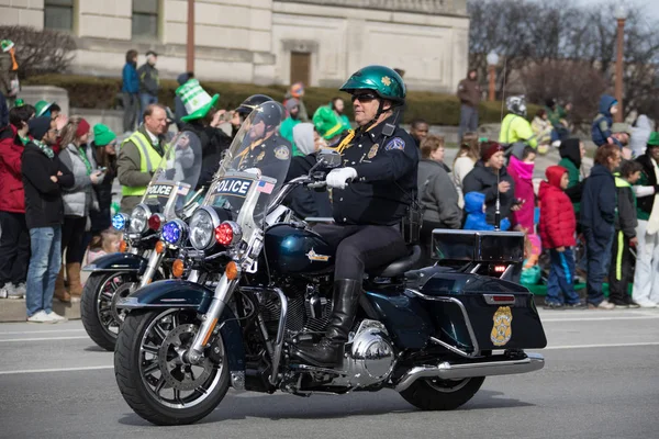 St. Patrick 's Day Parade Indianapolis 2018 — Stock Fotó