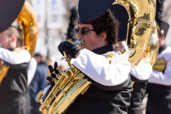 St. Patrick's Day Parade Chicago 2018 — Stockfoto