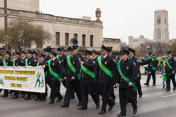 St. Patrick 's Day Parade Indianapolis 2017 — Stockfoto