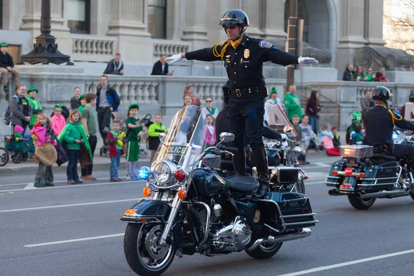 St. Patrick’s Day Parade Indianapolis 2016 — Stock Photo, Image