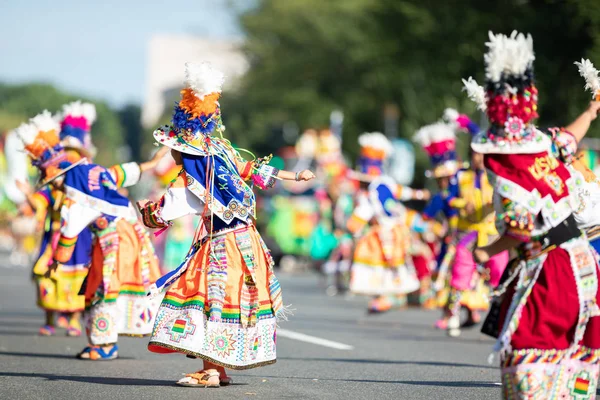 O desfile de Fiesta DC — Fotografia de Stock