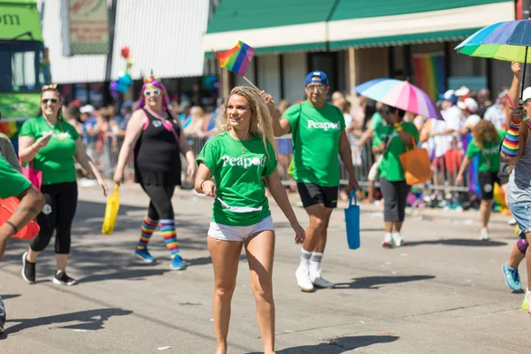 Desfile del Orgullo LGBTQ 2018 — Foto de Stock