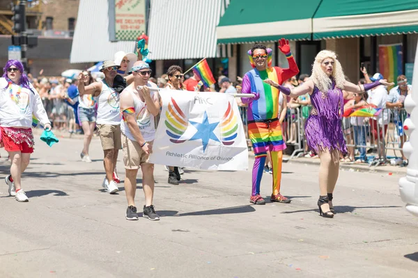 Desfile del Orgullo LGBTQ 2018 — Foto de Stock