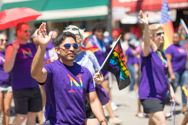 LGBTQ Pride přehlídce 2018 — Stock fotografie