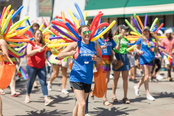 Desfile del Orgullo LGBTQ 2018 — Foto de Stock