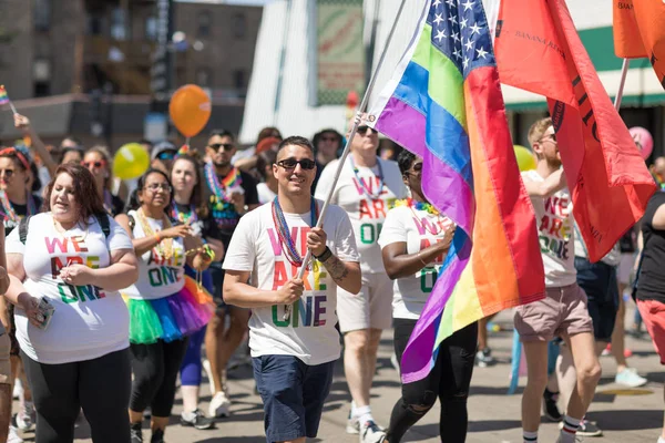 Défilé de la fierté LGBTQ 2018 — Photo